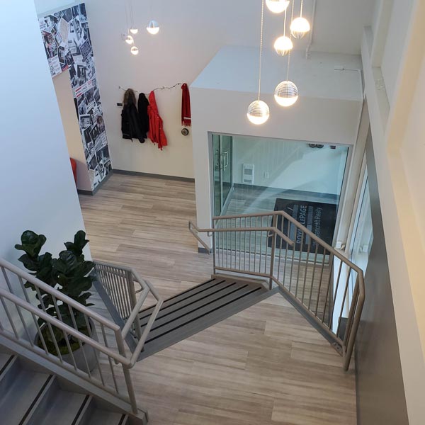 building staircase interior